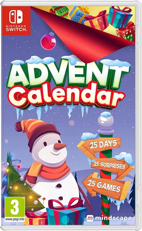 nintendo switch advent calendar